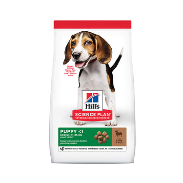 Hill’s Science Plan Medium Puppy Food With Lamb&Rice (14kg)